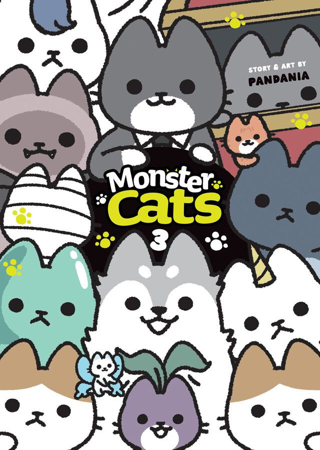 Monster Cats Manga Volume 3