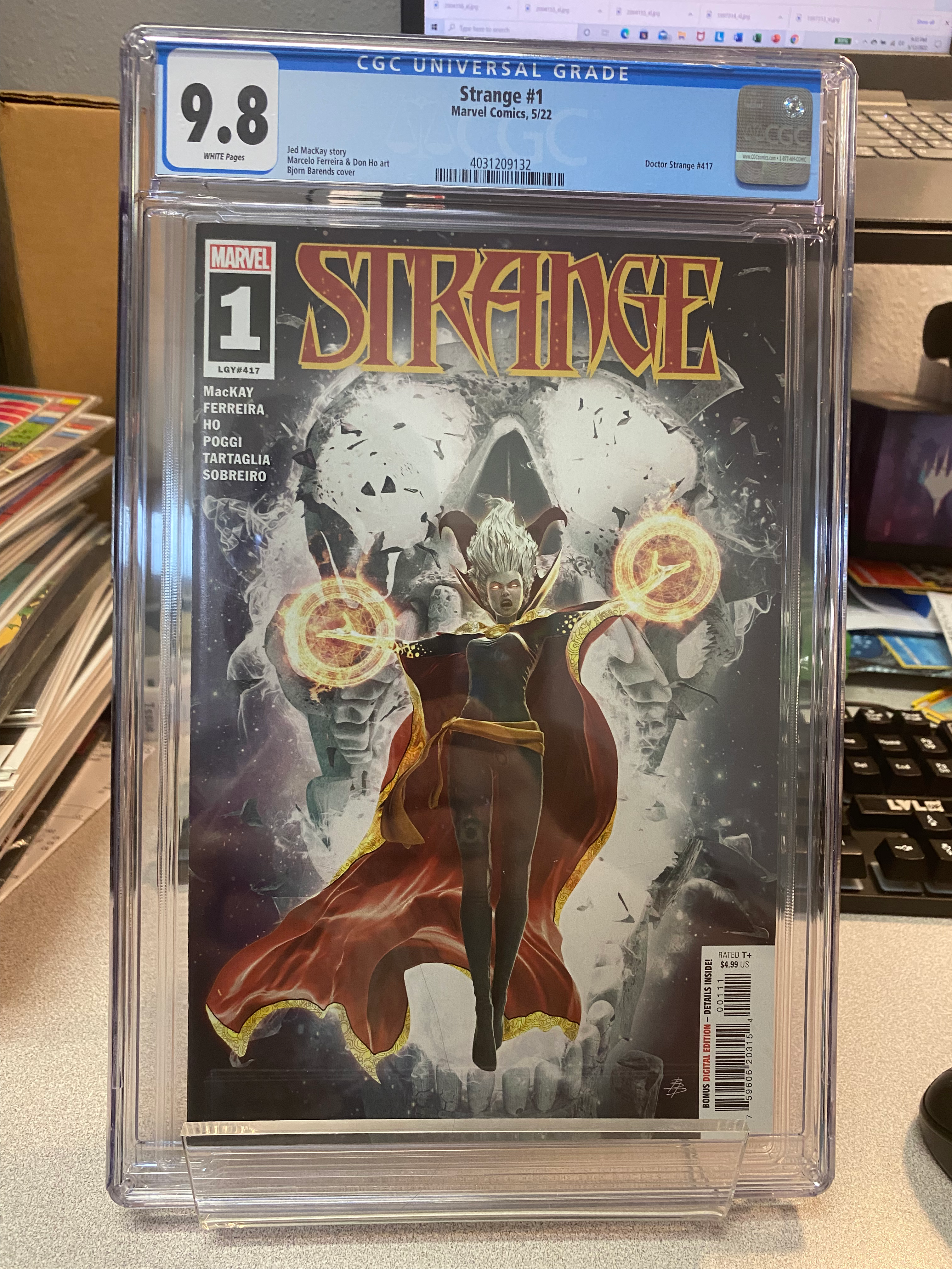 Strange Vol 3 #1 Cover J DF CGC 9.8