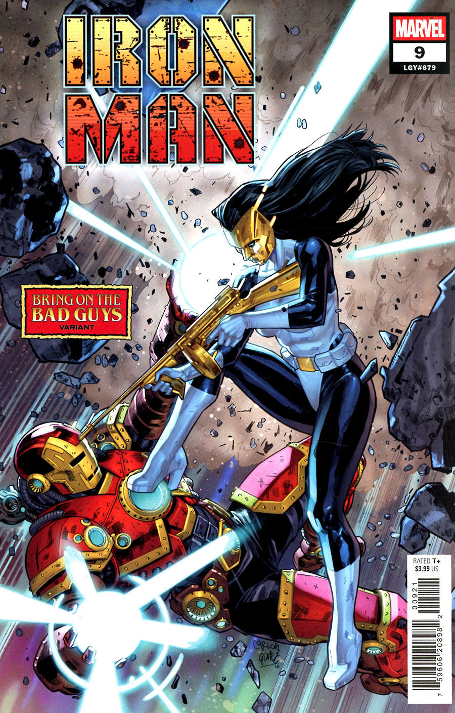 Iron Man Vol 7 #9 Cover B