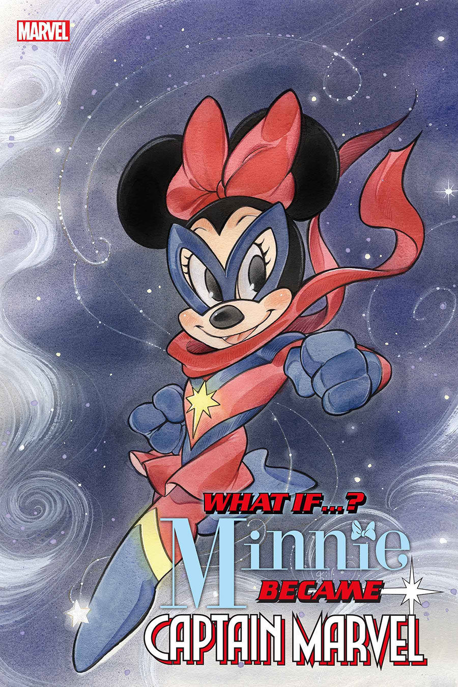Marvel & Disney What If Minnie Became Captain Marvel #1 Cover B