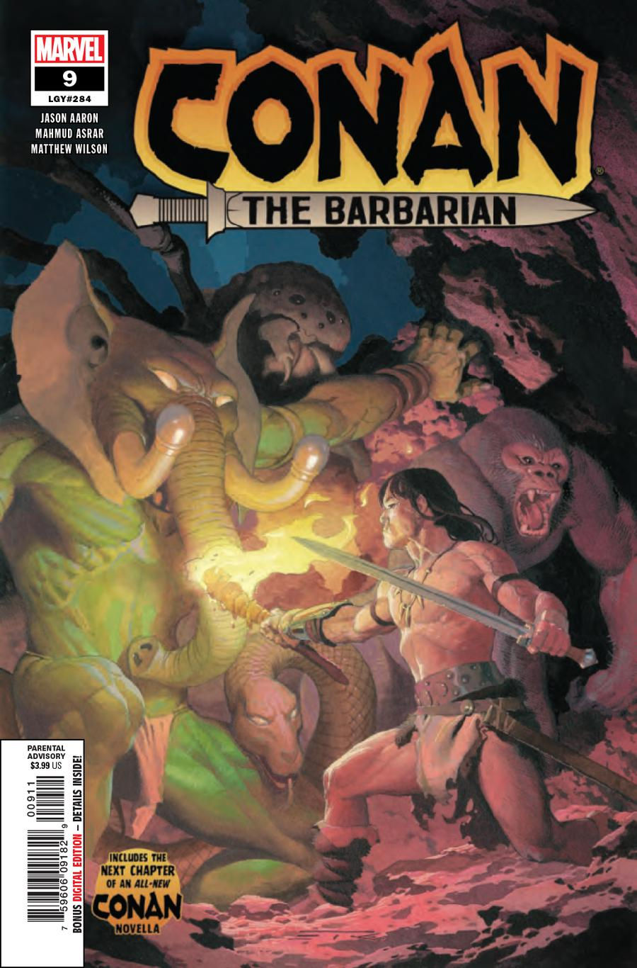 Conan The Barbarian Vol 4 #9 Cover A 1st Ptg