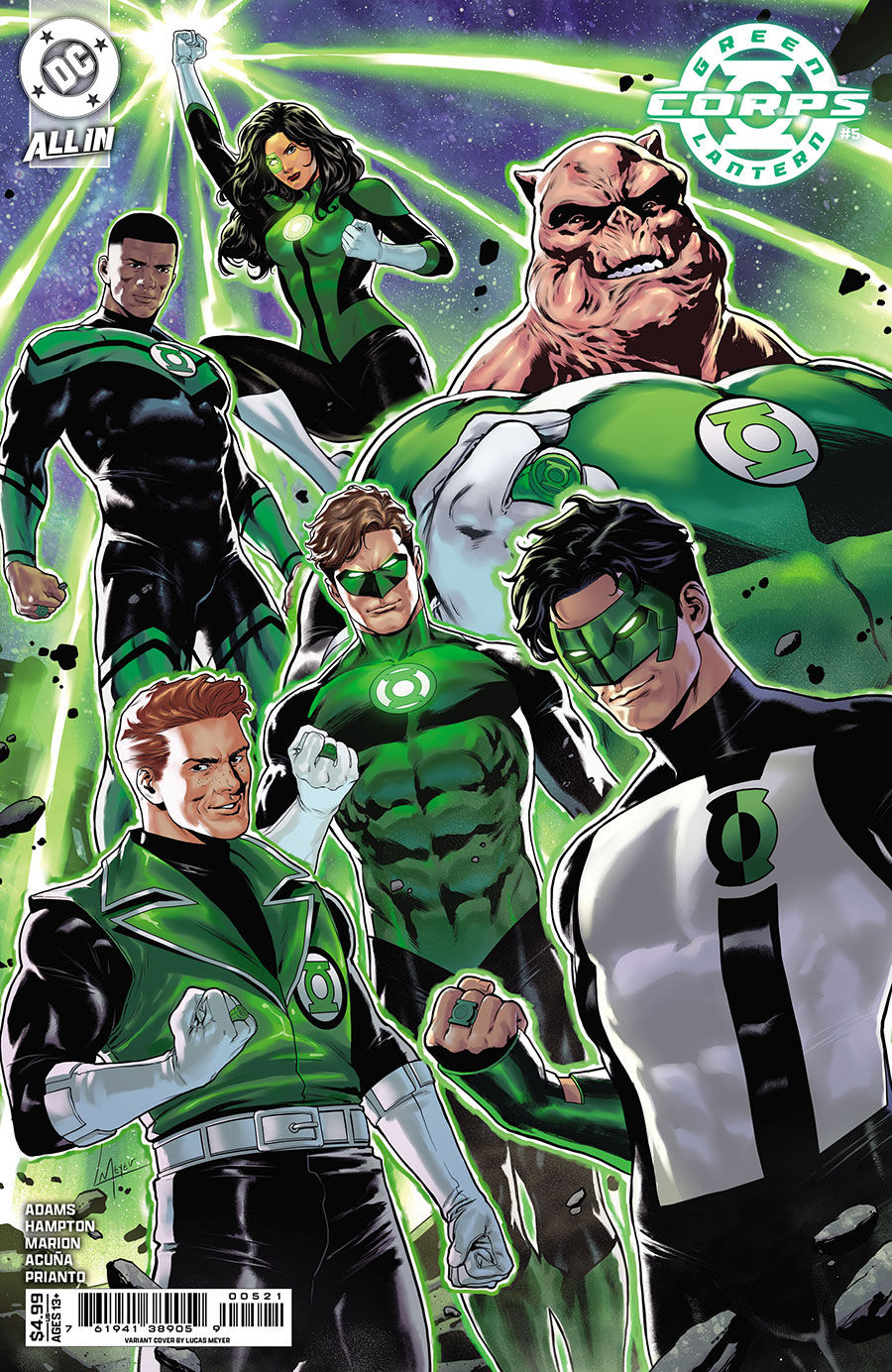 Green Lantern Corps Vol 4 #5 Cover C