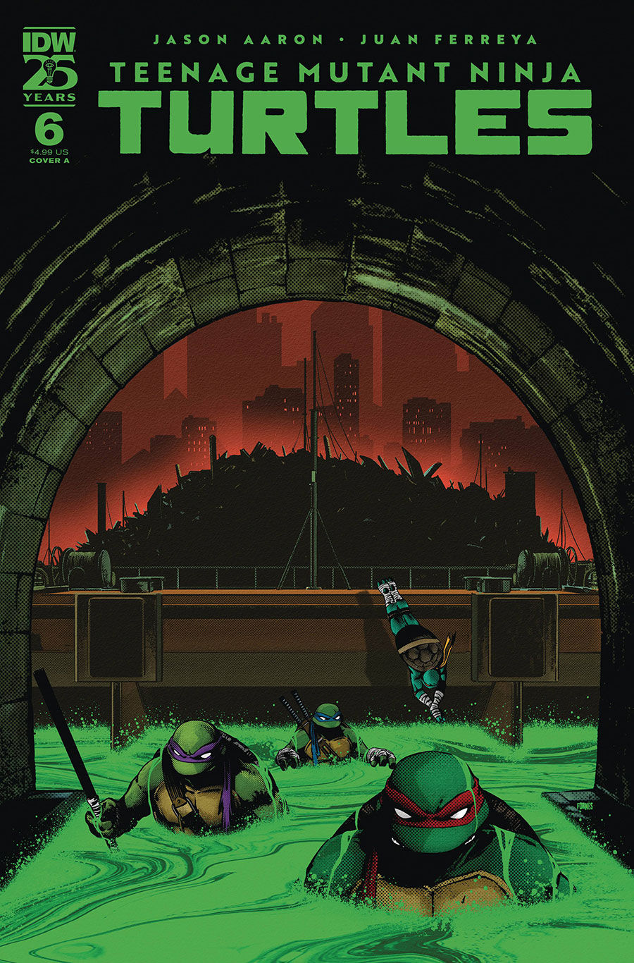 Teenage Mutant Ninja Turtles Vol 6 #6 Cover A