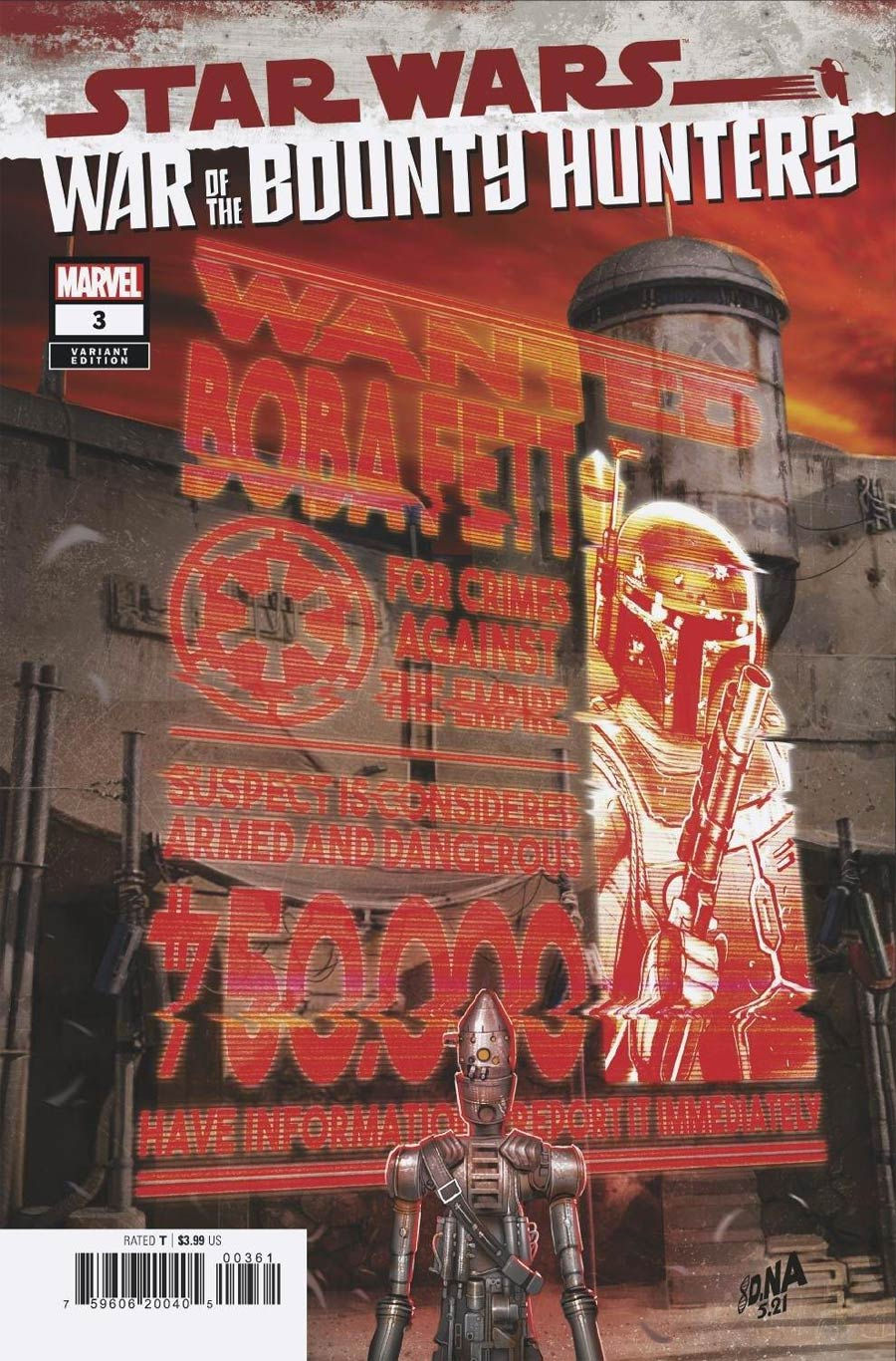 Star Wars War Of The Bounty Hunters #3 Cover B