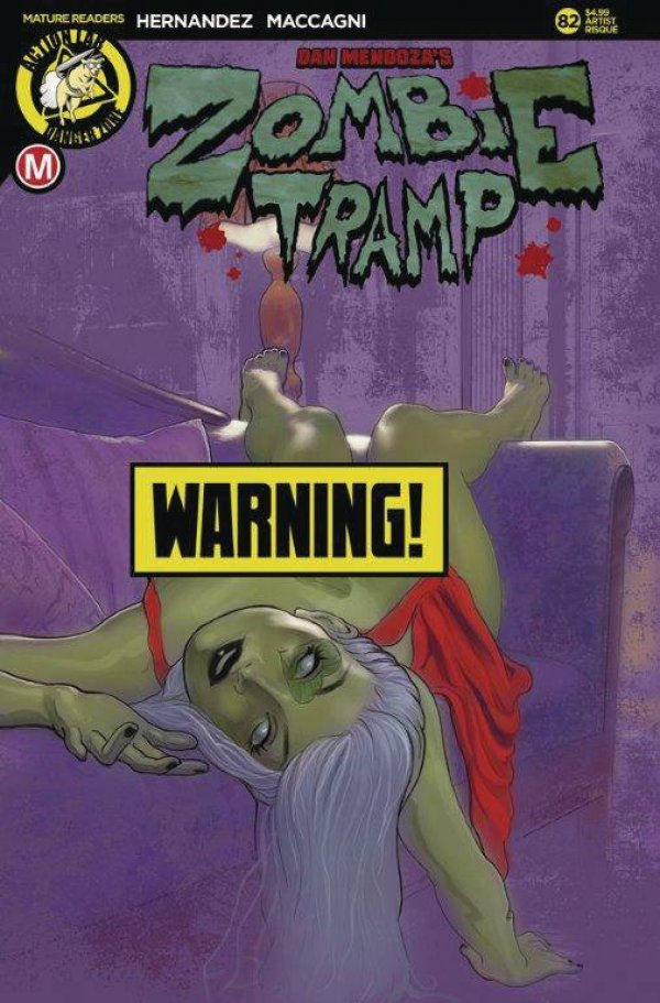 Zombie Tramp Vol 2 #82 Cover D Andrew Herman Risque