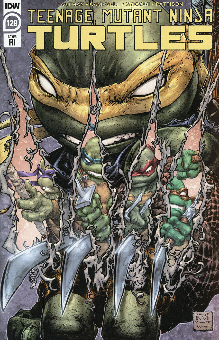 Teenage Mutant Ninja Turtles Vol 5 #129 Cover C