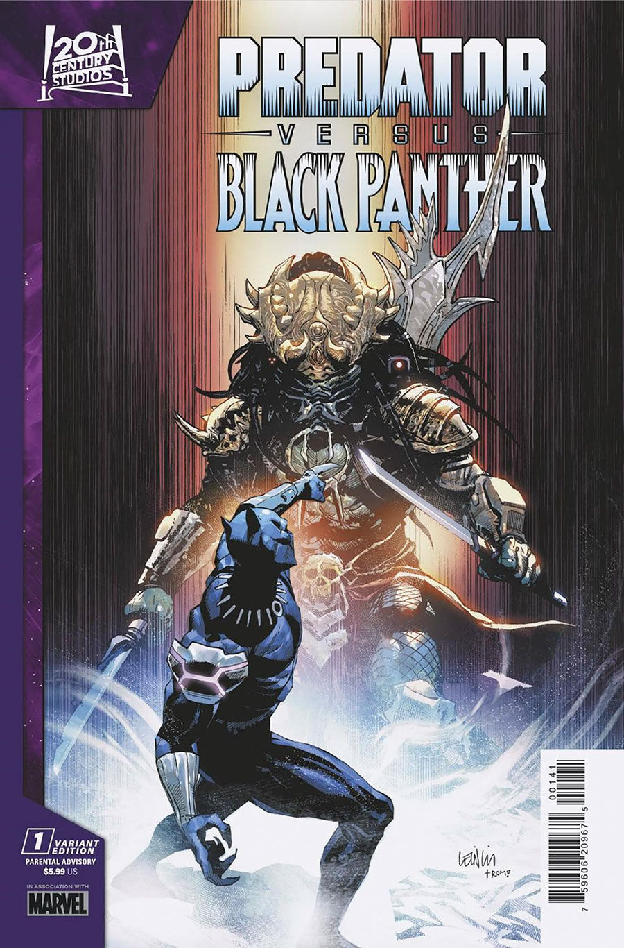 Predator vs Black Panther #1 Cover C