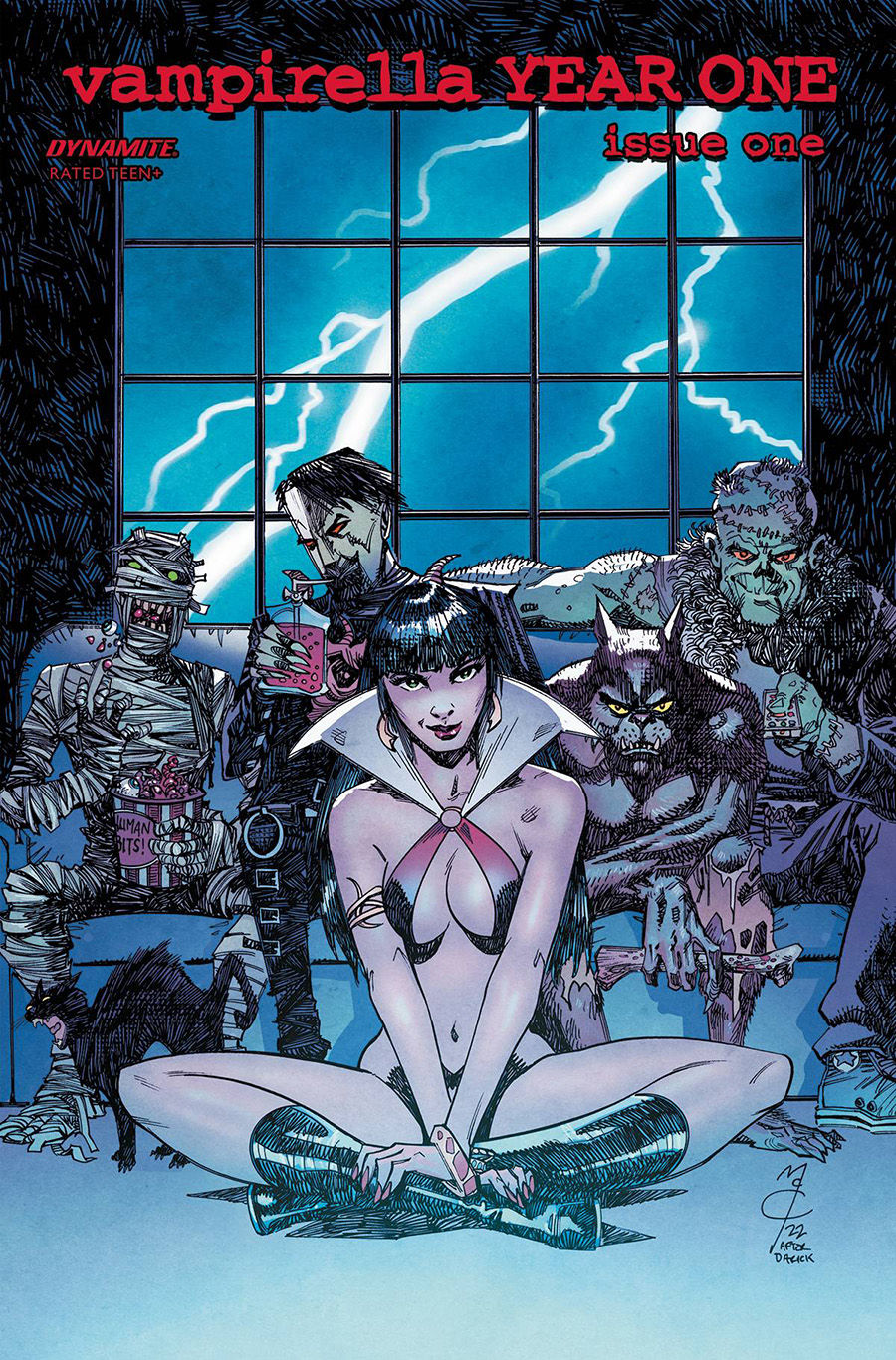 Vampirella Year One #1 Cover V