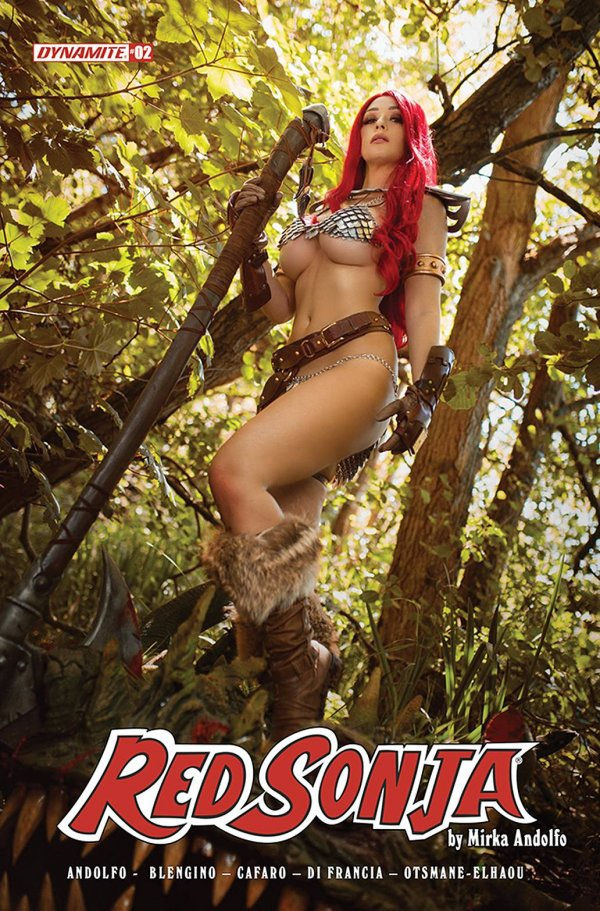 Red Sonja Vol 9 #2 Cover E Variant Tabitha Lyons Cosplay