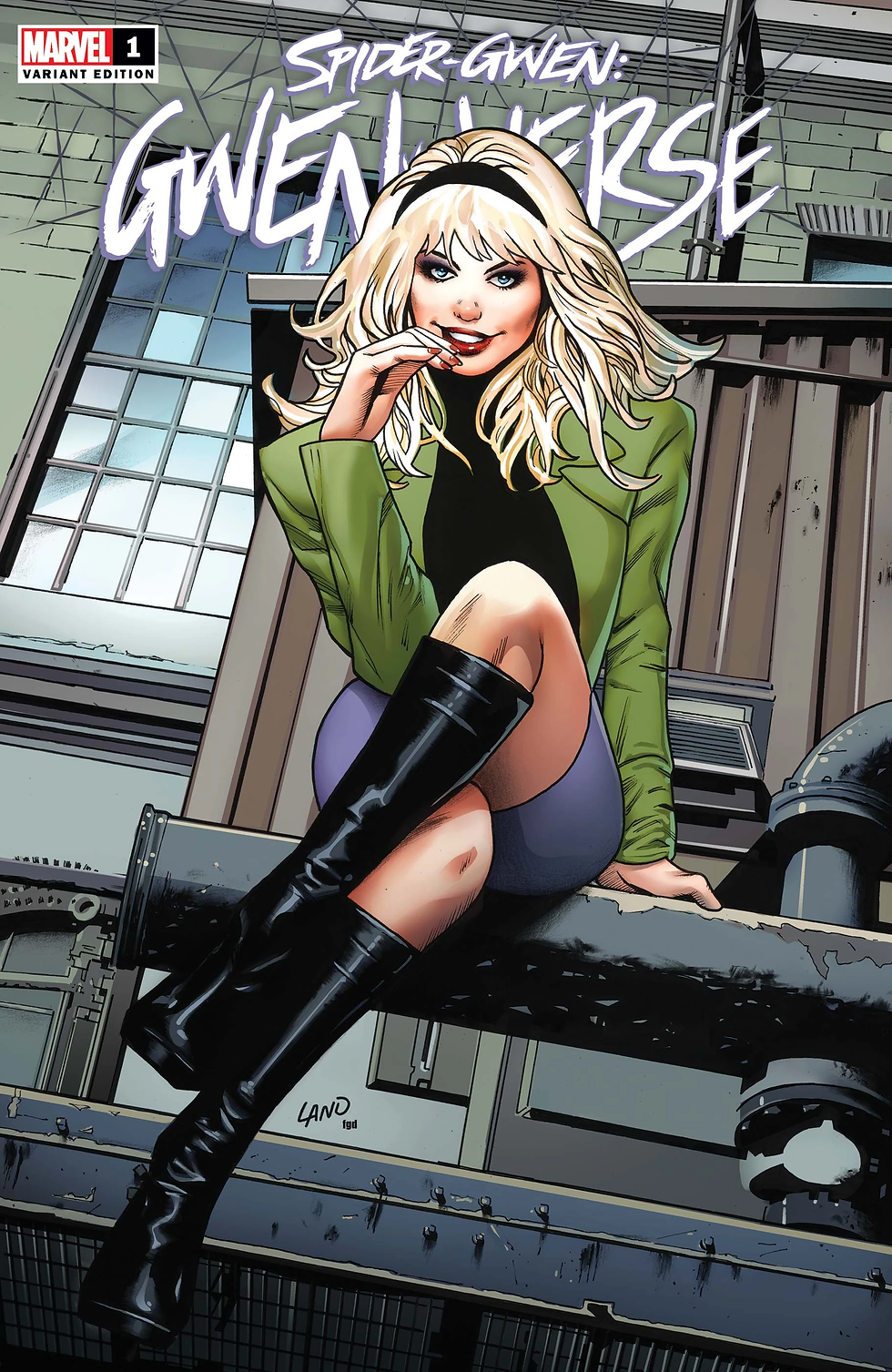 Spider-Gwen Gwenverse #1 Cover B CGC 9.8