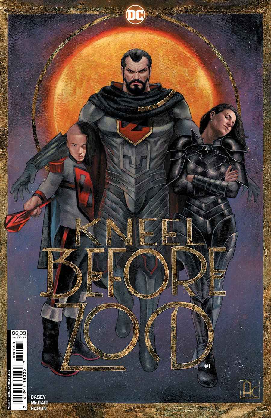 Kneel Before Zod #1 Cover D