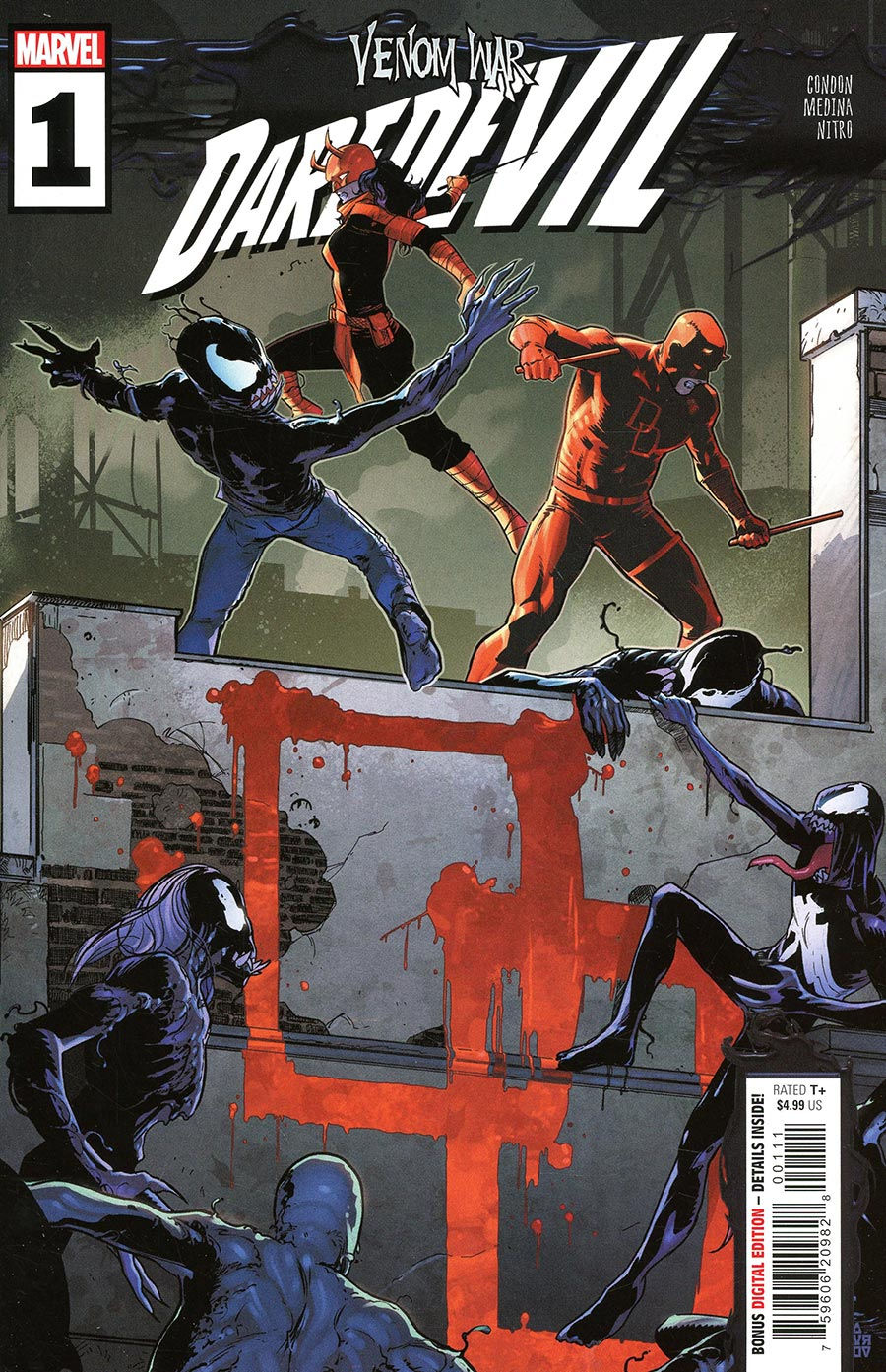 Venom War Daredevil #1 (One Shot) Cover A