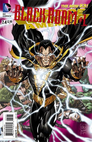 Justice League Of America Vol 3 #7.4 Black Adam Cover B