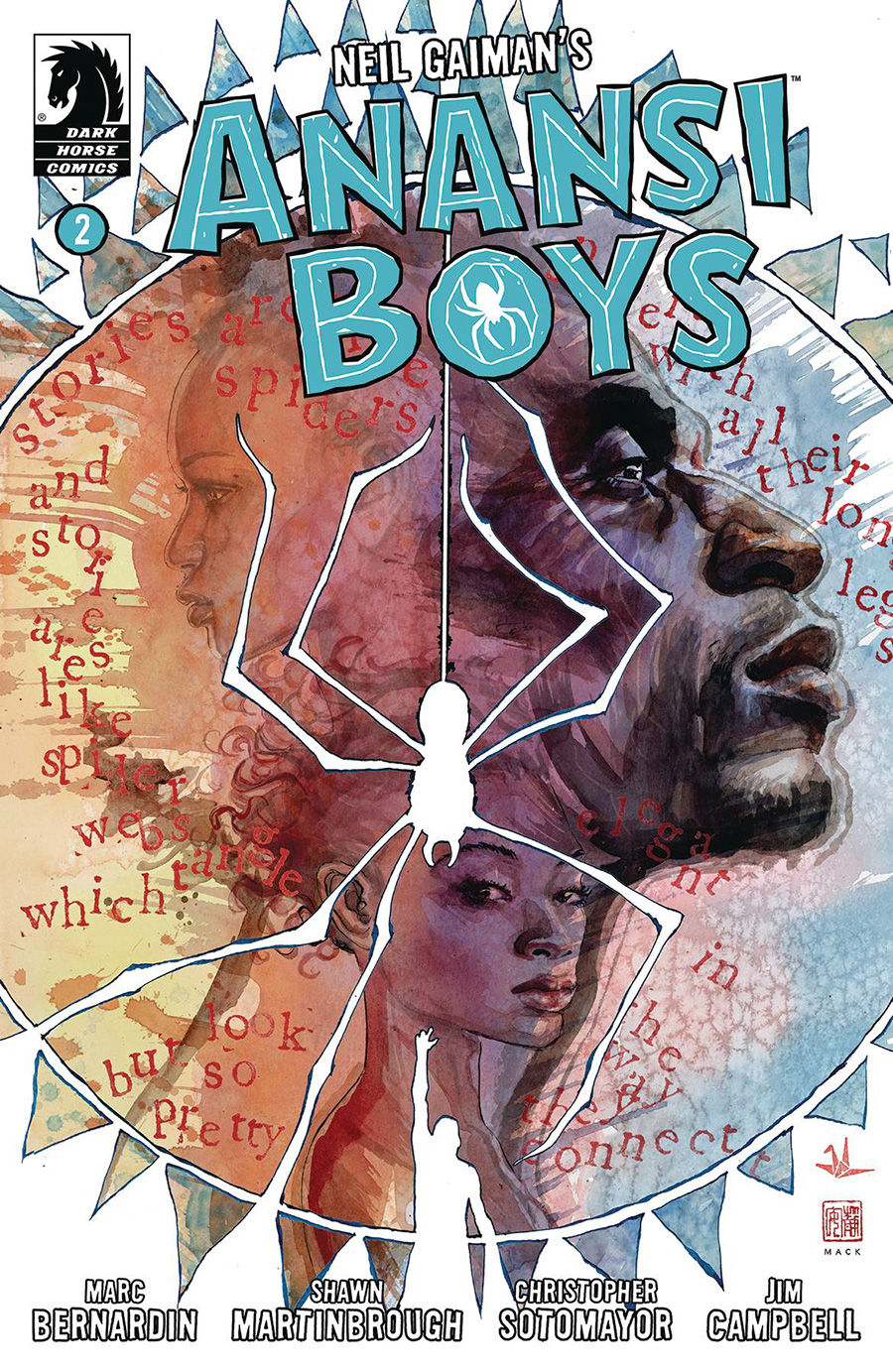 Neil Gaimans Anansi Boys I #2 Cover A