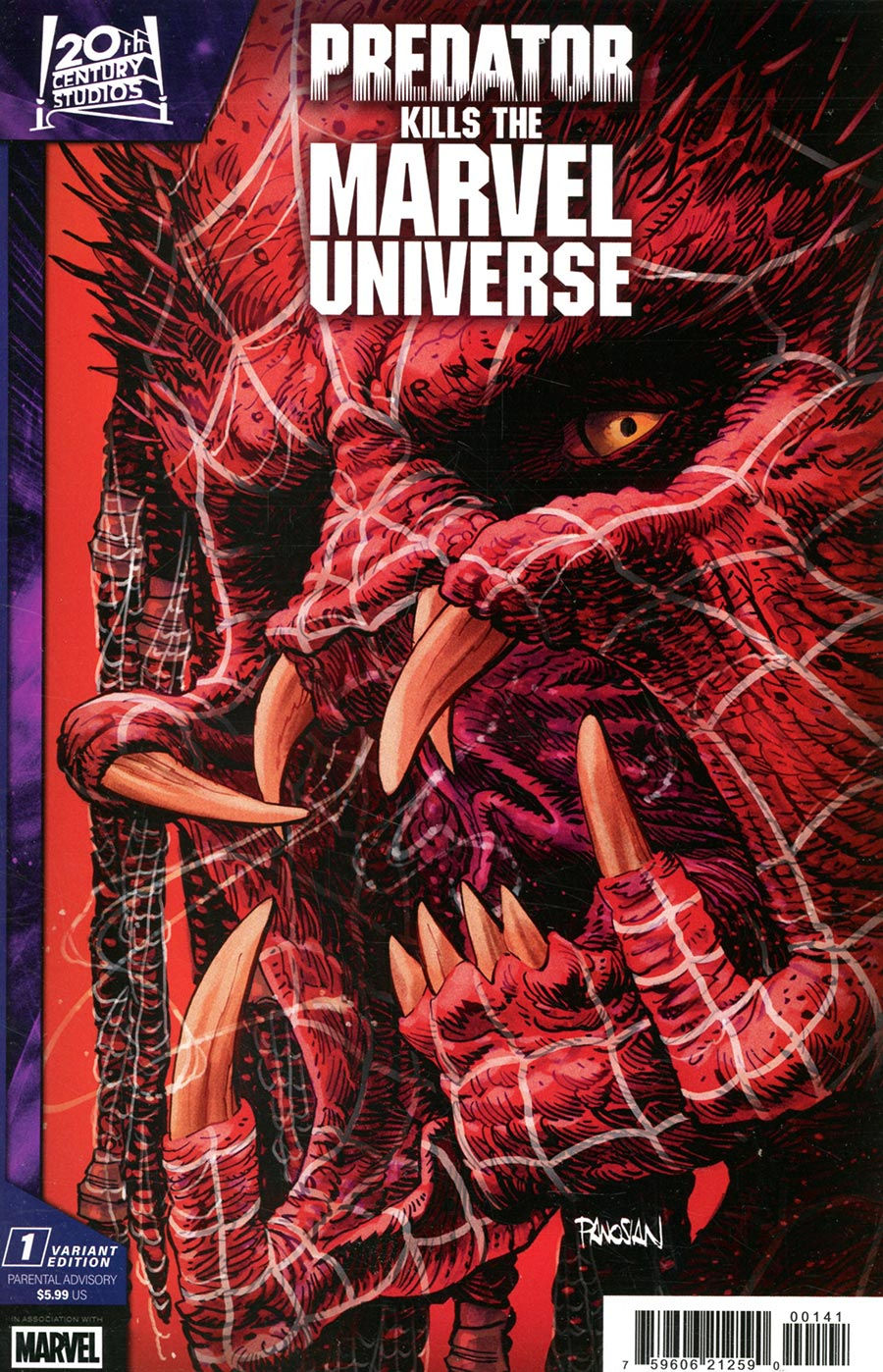 Predator Kills The Marvel Universe #1 Cover D