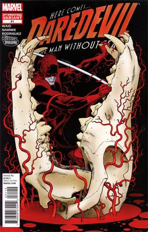 Daredevil Vol 3 #21 Cover B 2nd Ptg