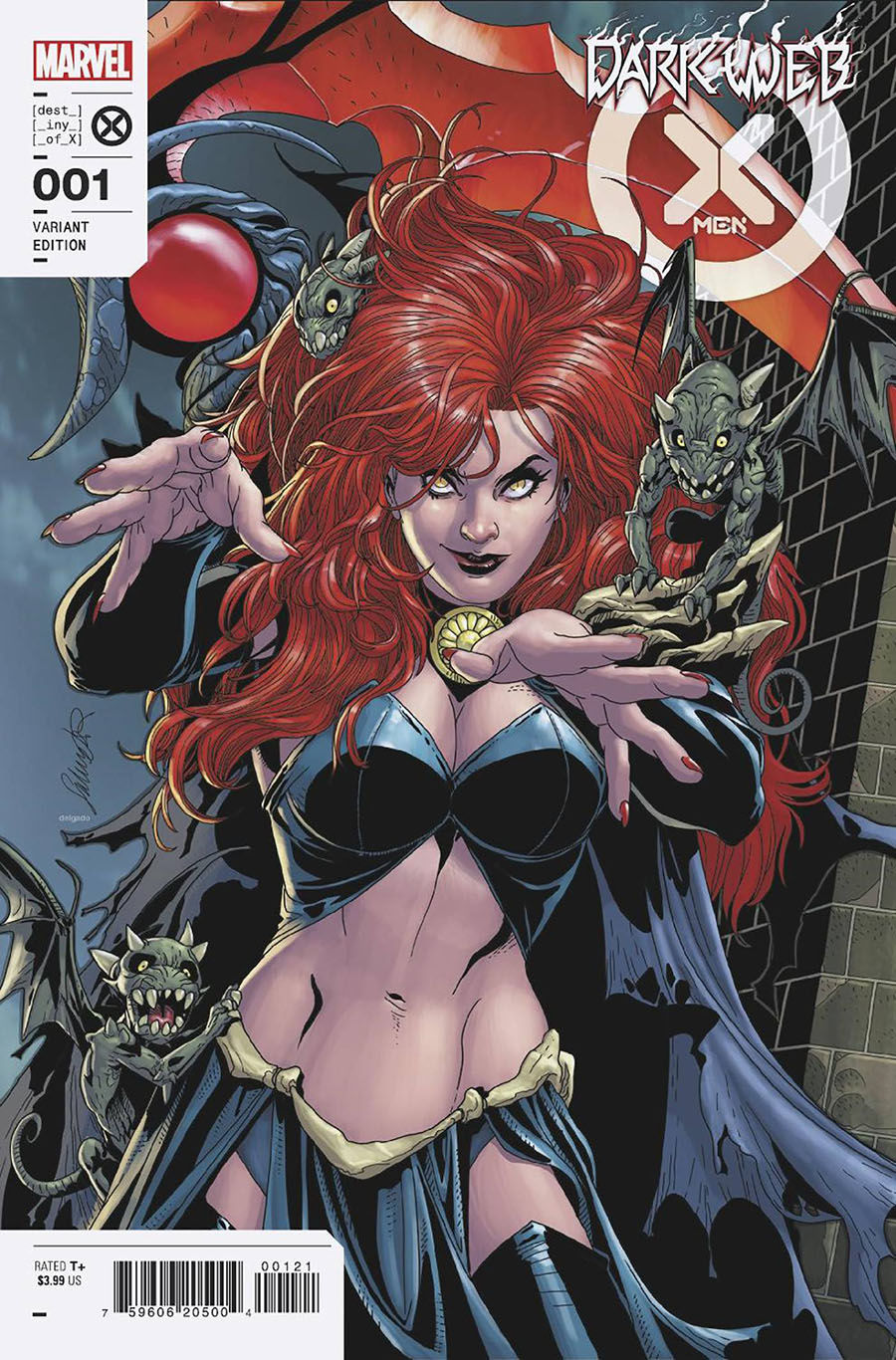 Dark Web X-Men #1 Cover B