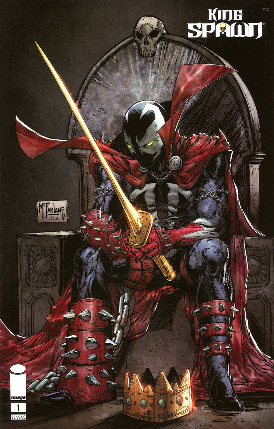 King Spawn #1 Cover B