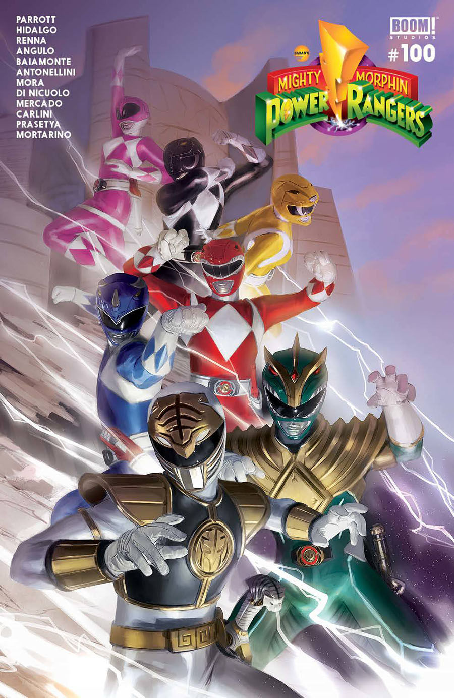 Mighty Morphin Power Rangers (BOOM Studios) #100 Cover C