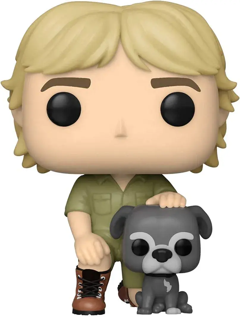 Thumbnail: Funko POP TV: Crocodile Hunter - Steve Irwin with Sui,Multicolor,3.75 inches