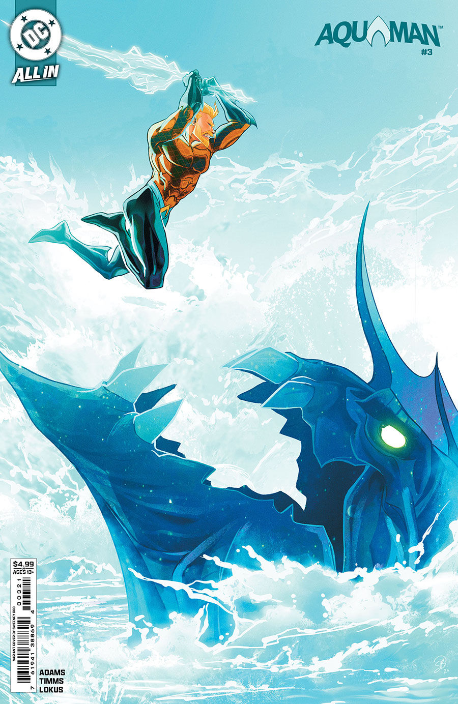 Aquaman Vol 7 #3 Cover D