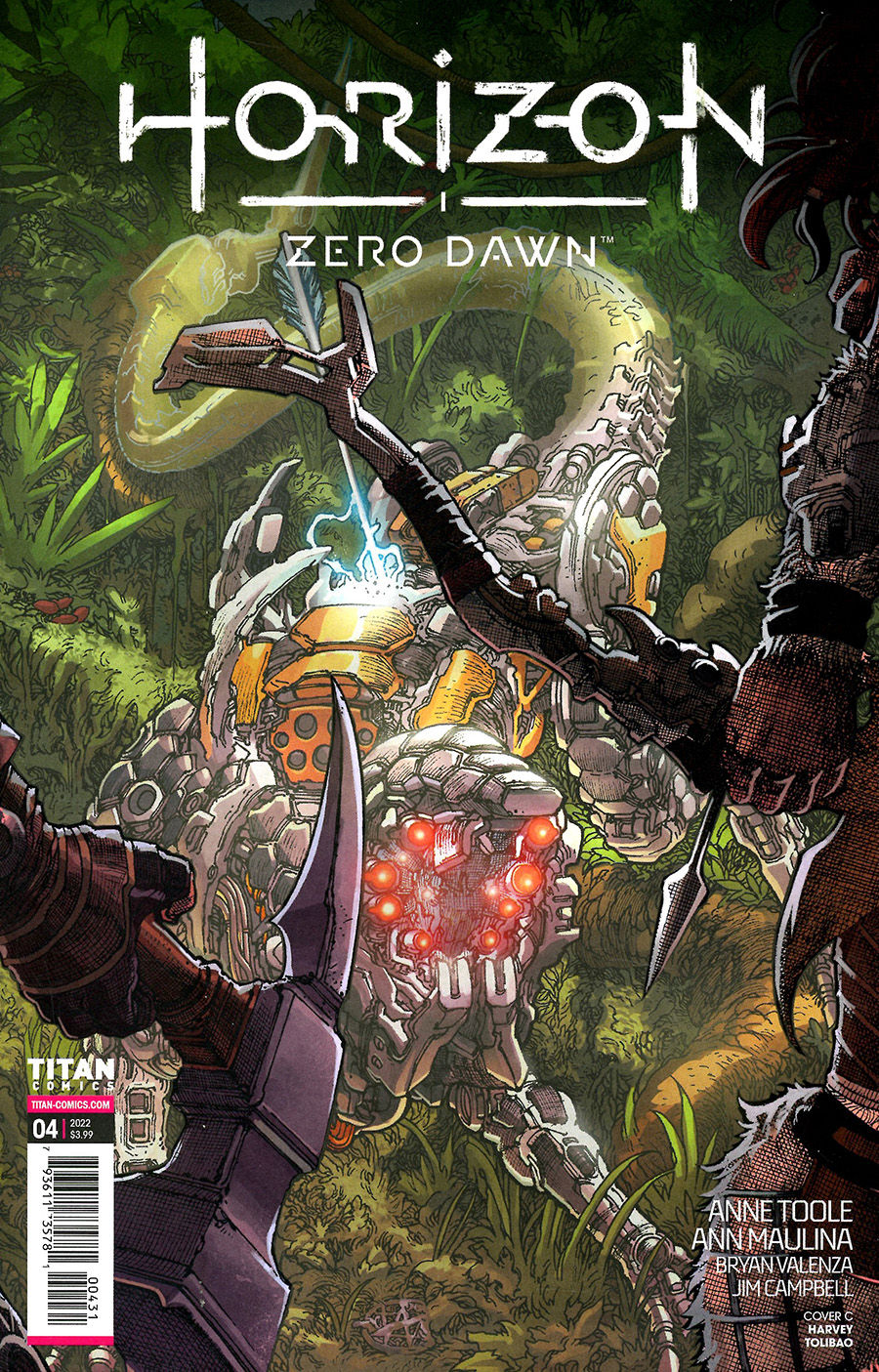 Horizon Zero Dawn Liberation #4 Cover C