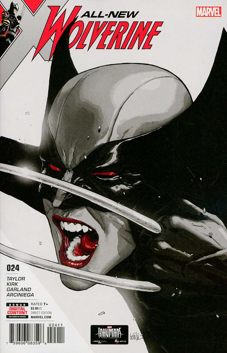 All-New Wolverine #24 Cover A