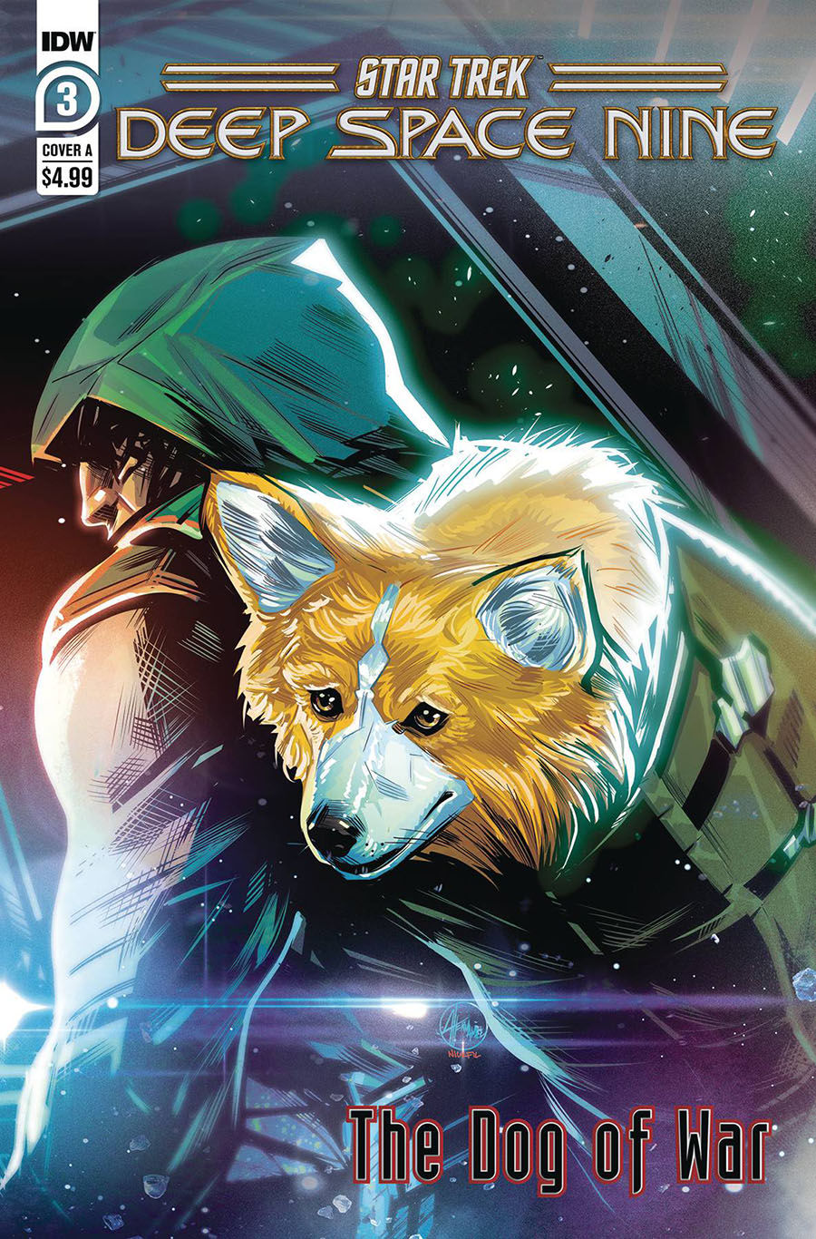 Star Trek Deep Space Nine Dog Of War #3 Cover A