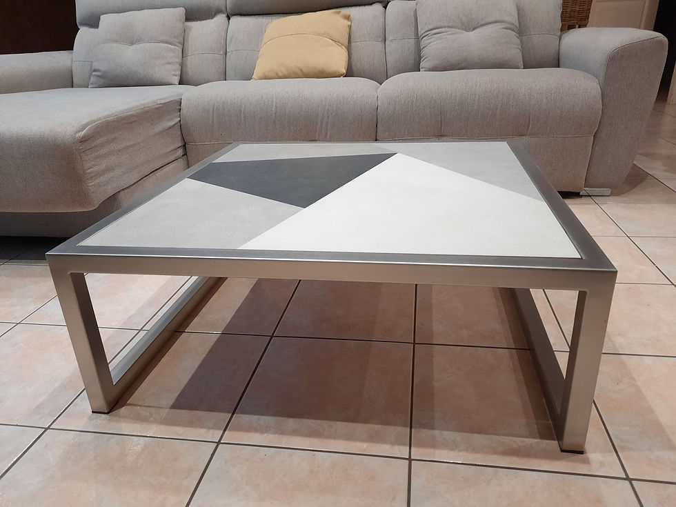 Miniature : TABLE BASSE mozaic