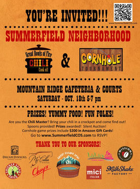 Chili Cook-Off & Cornhole Tournament 2025