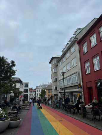 Rainbow Road, Reykjavík, Iceland