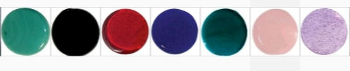 Thumbnail: Blue Ocean Swirls pocket marble
