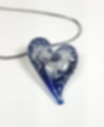 Thumbnail: Aqua Heart Pendant- Various Colour Options Available