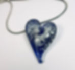 Thumbnail: Aqua Heart Pendant- Various Colour Options Available