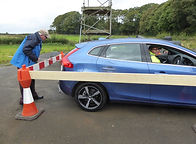 A long standing member undertaking the manoeuverability course as part of the Annual Competition