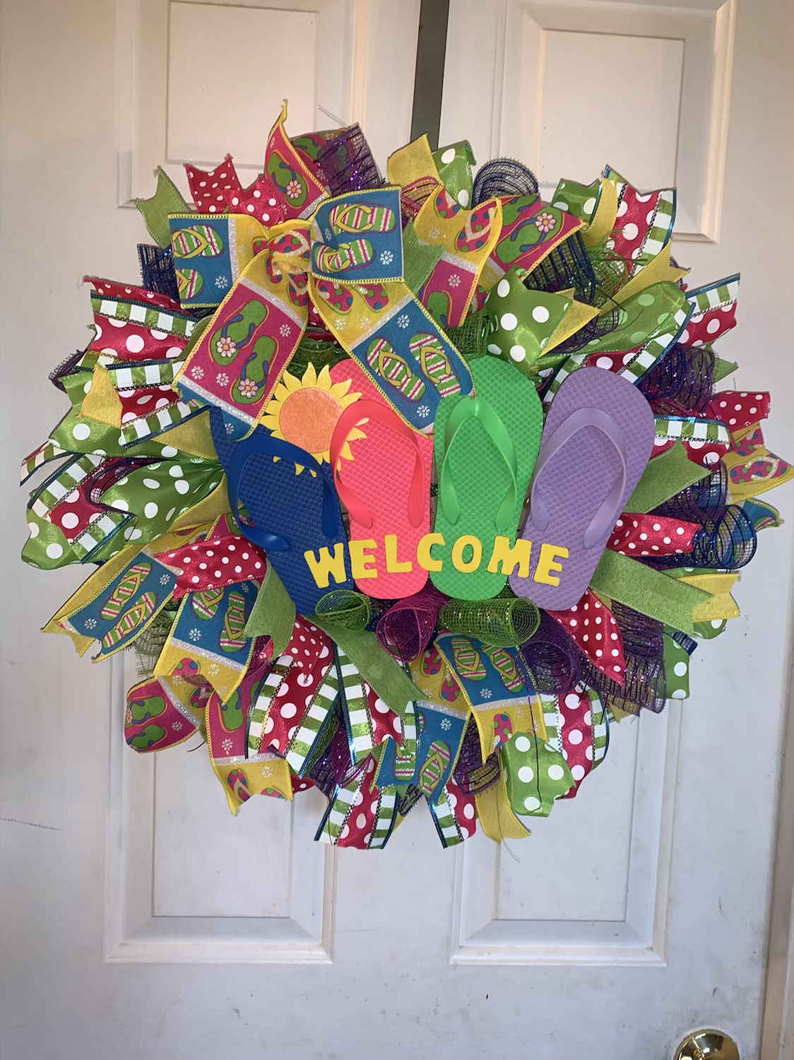 “Welcome” Wreath