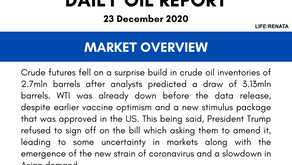 Daily Oil Report - 23 December 2020