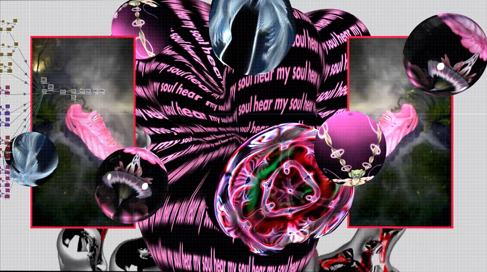 Hear my Soul art installations direccion de arte covadonga lara air max dn8 production design plantas sonido tecnologia cova lara art installation méxico