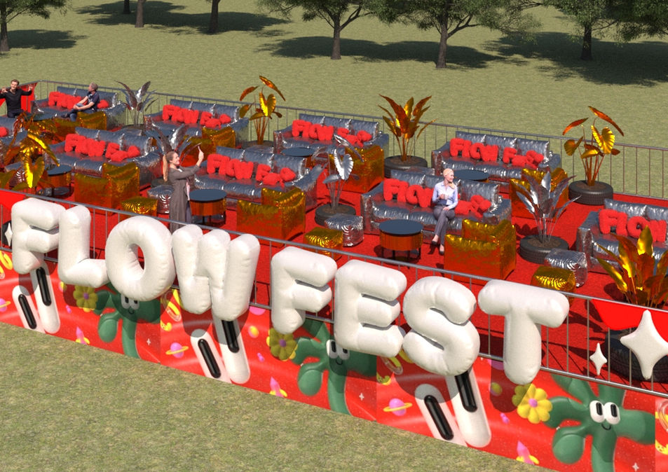 Flow Fest Creative direction, production design for art interventions at music festivals by Cova Lara at This Can Happen 2.

Flow Fest Dirección creativa, diseño de producción para intervenciones artísticas en festivales de música por Cova Lara en This Can Happen 2. render