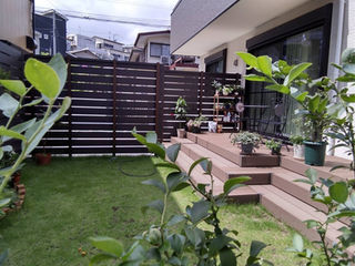 目隠しフェンスと自然が生んだプライベートガーデン お引き渡しから半年後の訪問レポート 千葉県船橋市h様邸