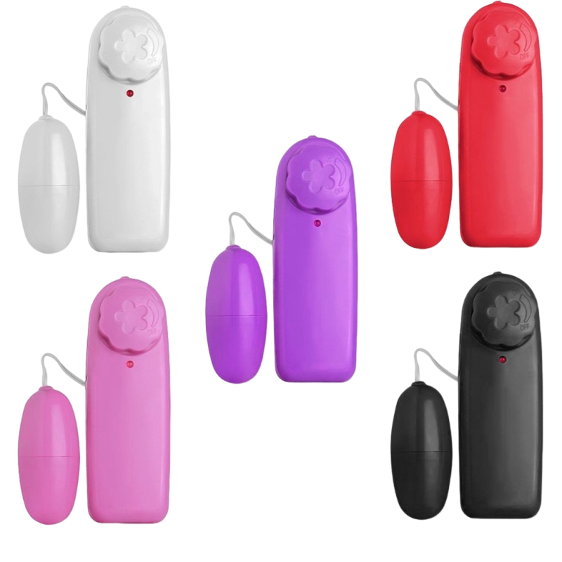 Vibrador Cápsula Bullet com Fio - Cores variadas