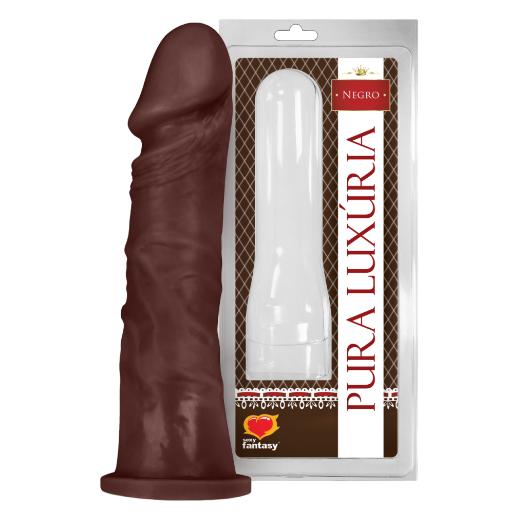 Pênis Realístico Maciço - 18,5cm X 4,2cm