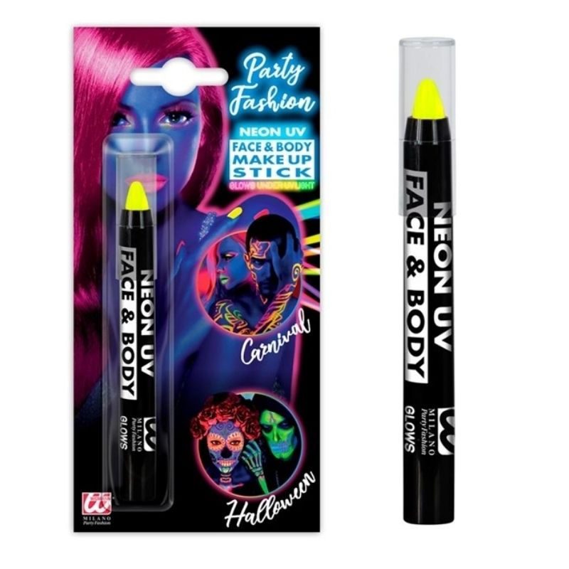 Krāsa sejai neona zīmulis dzeltens 3.5ml