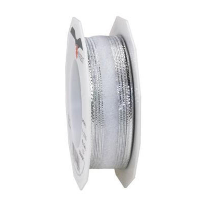 Lenta dāvanu Beaufort 25mmx20m sudraba