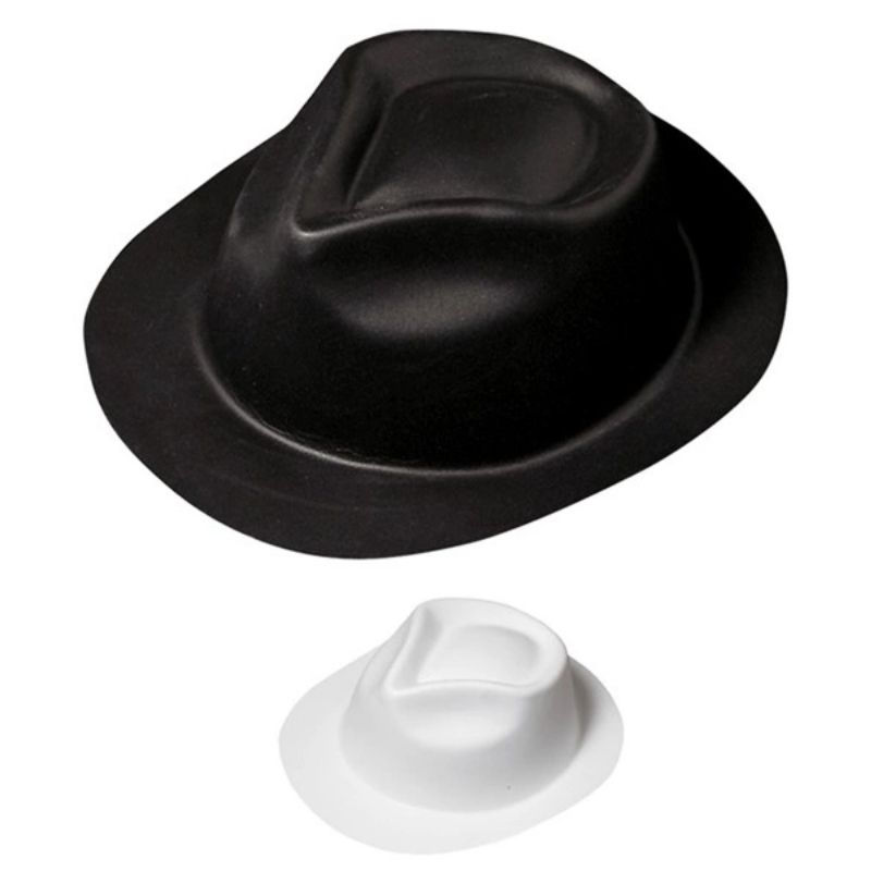 Cepure platmale gangstera melna, balta 2ass