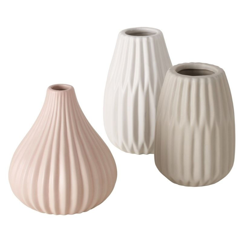 Vāze porc.Wilma H12.5cm 3ass