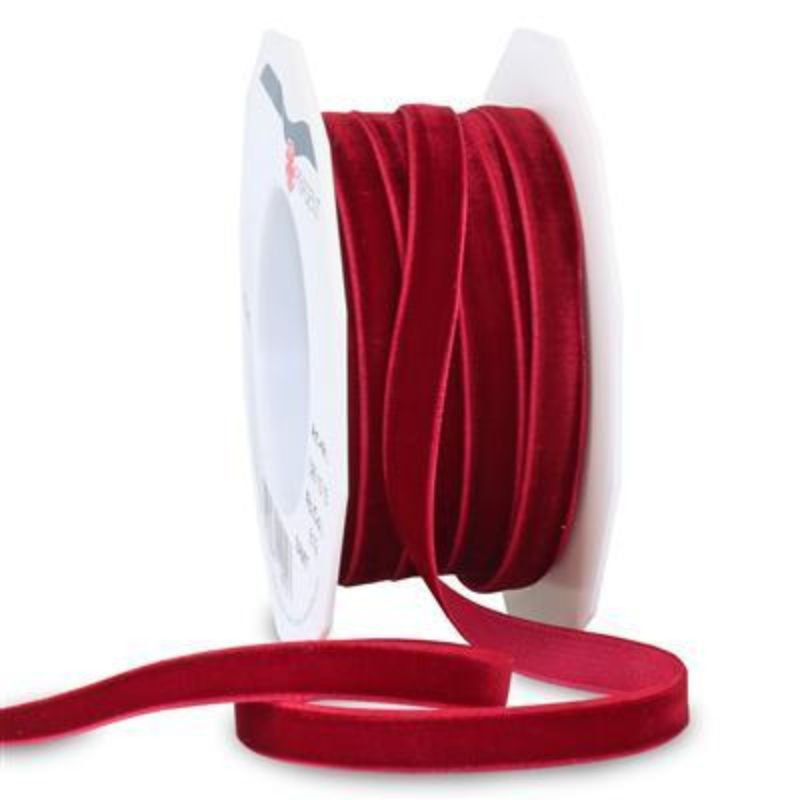 Lenta dāvanu Samt 10mmx15m bordo