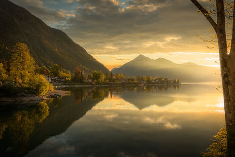 Goldener Tagesanbruch