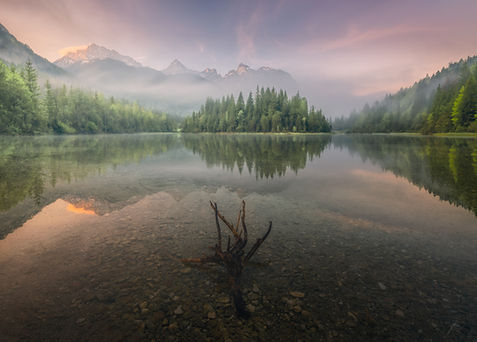 Morgendliche Spiegelungen