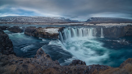 February 9, 2025 - Winter landscape photography in Northern Iceland